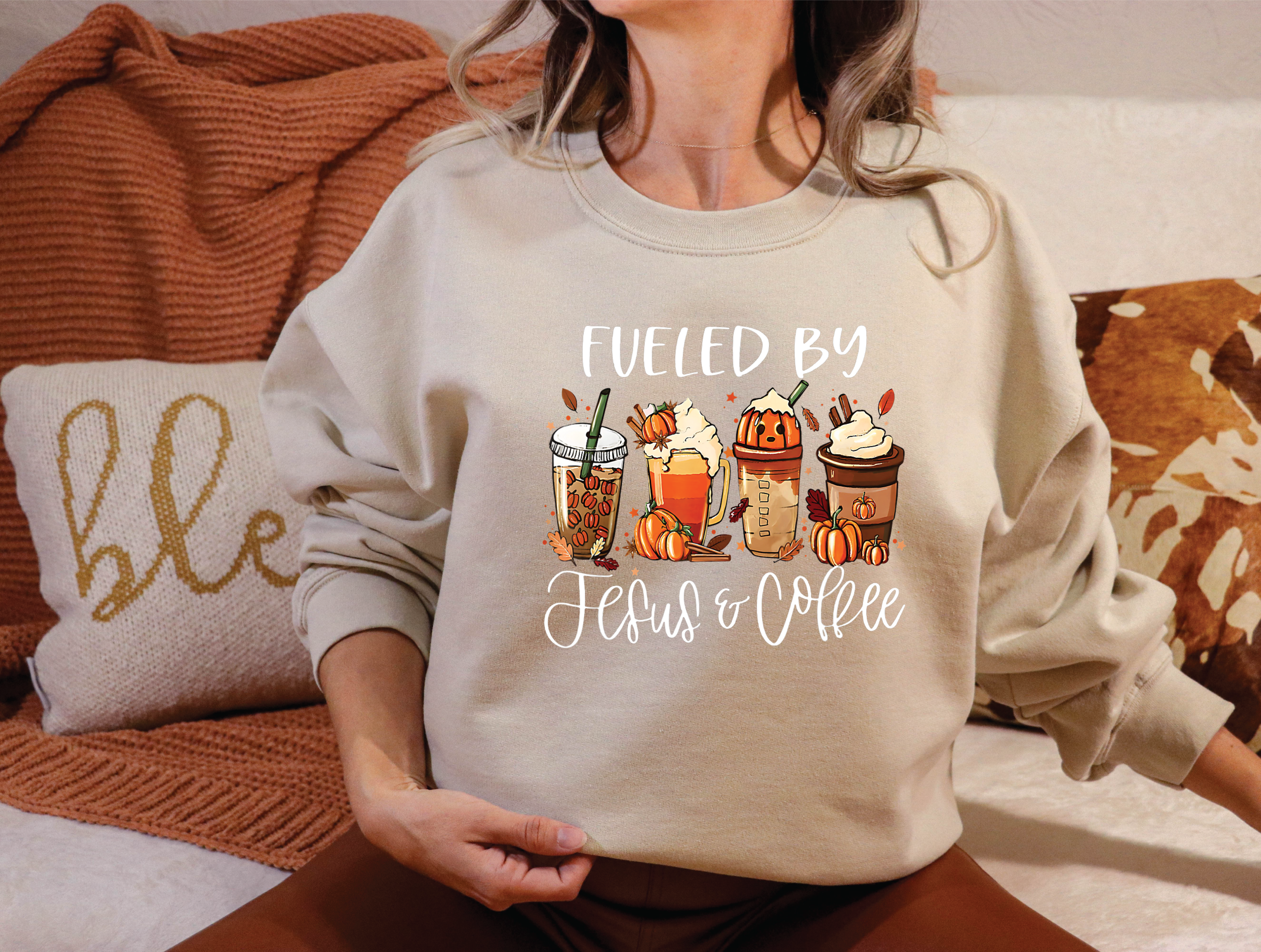 Fuel by coffee and Jesus T-shirt, Sweater, Hoddie